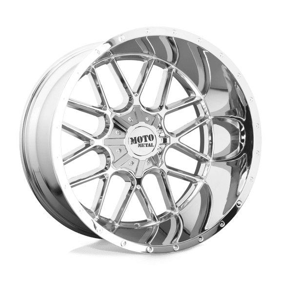 Moto Metal Cast Aluminum Rim MO986 20X9 8X180 CHROME 00MM, MO98629088200