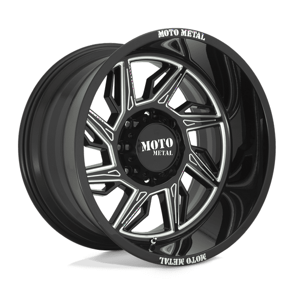 Moto Metal Cast Aluminum Rim MO997 20X12 5X5.0 G-BLK MILL -44MM, MO99721250344NL