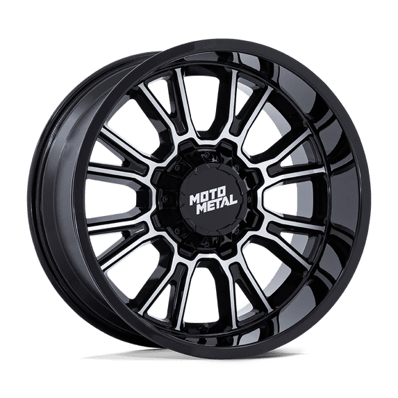 Moto Metal Cast Aluminum Wheel MO810 18x9 6x135/5.5 G-BLK-MCH 01mm, MO810BD18906701
