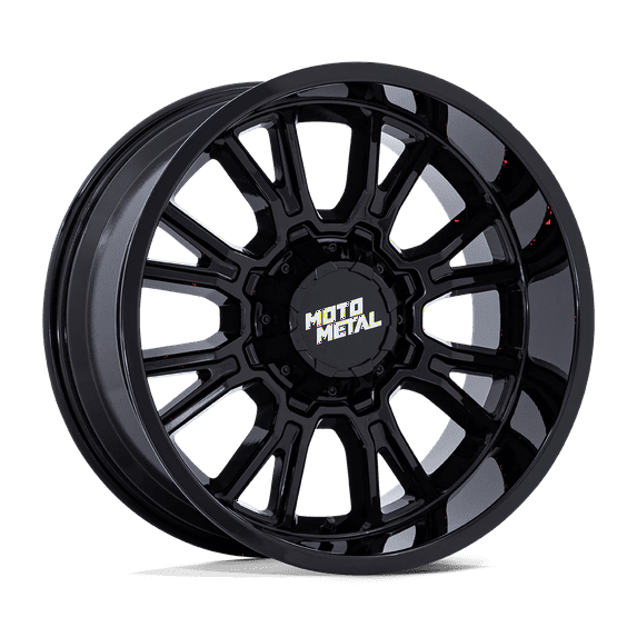 Moto Metal Cast Aluminum Wheel MO810 20x10 6x135/5.5 G-BLK -18mm, MO810BX20106718N