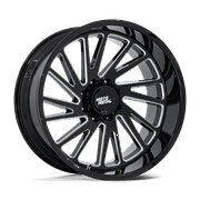 Moto Metal Cast Aluminum Wheel MO811 20x10 8x6.5 G-BLK MILL -18mm, MO811BE20108018N