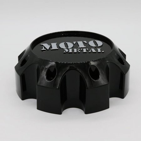 Moto Metal Gloss Black Wheel Center Hub Cap Bolt-On for 8x170 MO991 Ruckus