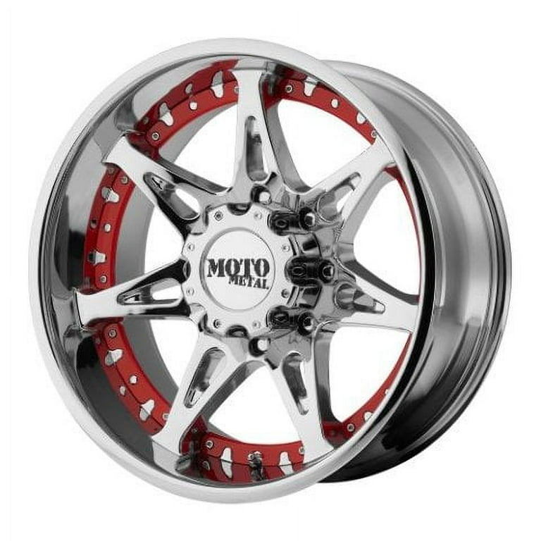 モナ Moto Metal MO961 Chrome 20x10 8x6.5 -24mm (MO96121080224N