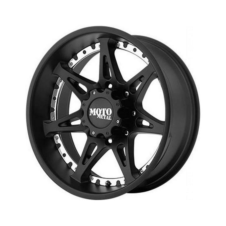 moyashi。 Moto Metal MO961 Satin Black 18x10 8x6.5 -24mm (MO96181080724N