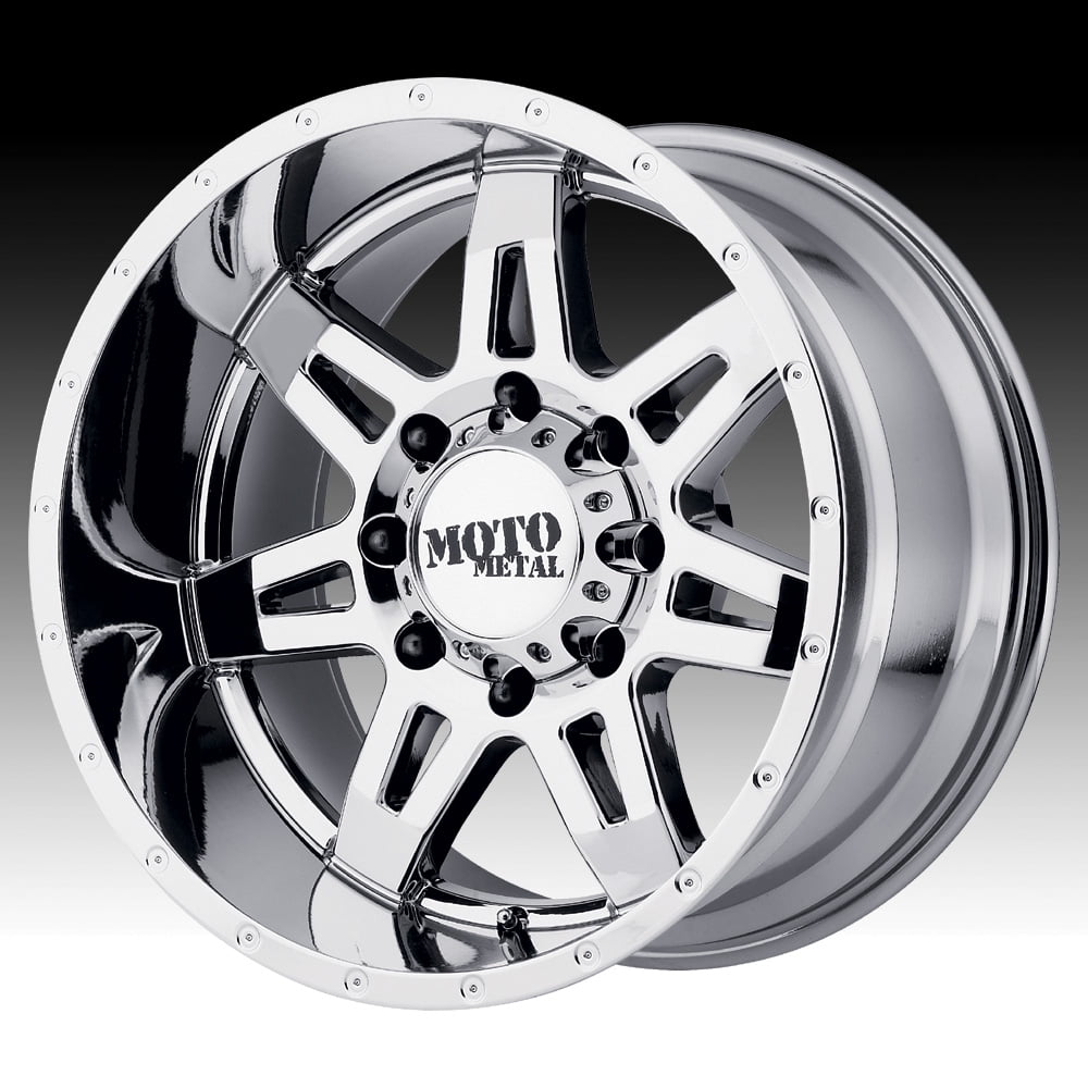Moto Metal MO975 Chrome PVD 17x9 8x180 -12mm (MO97579088812N