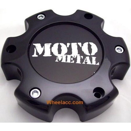 Moto Metal Gloss Black Wheel Center Hub Cap 6 Lug 6x5.5 6x139 for MO960