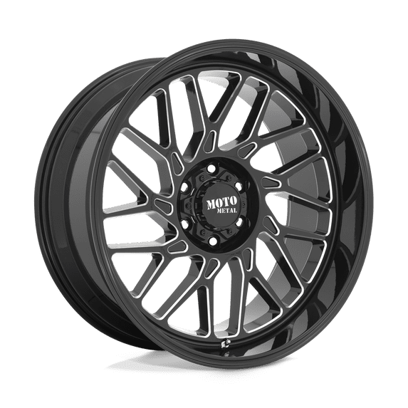 Moto Metal Mo805 20X10 5X139.7 -18Et 71.5Cb Gloss Black Milled Wheel