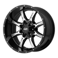 thumbnail image 1 of Moto Metal Mo970 17X8 8X170 0Et 125.1Cb Gloss Black Machined Face Wheel, 1 of 3