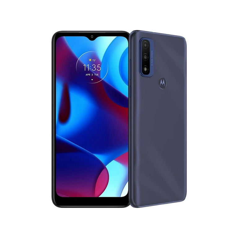 Moto Motorola G Pure 32GB ROM Cell Phone (Unlocked), Deep Indigo