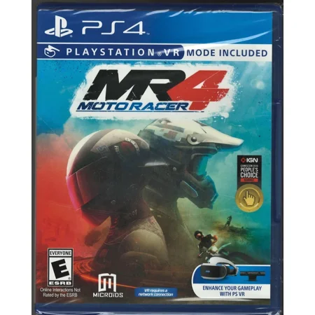 Moto Racer 4 VR PS4 (Brand New Factory Sealed US Version) PlayStation 4, PlaySta