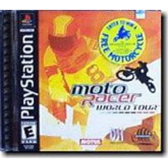 Pre-Owned Moto Racer World Tour, Physical/PlayStation, Sports Racing Simulation Game, Parental Controls