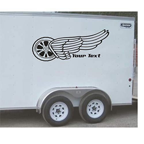 Moto Wing Motorcycle Snowmobile Auto Truck Dune Buggy Side by Side ATV Trailer Toy Hauler Decals Stickers 09
