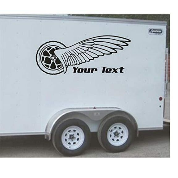 Moto Wing Motorcycle Snowmobile Auto Truck Dune Buggy Side by Side ATV Trailer Toy Hauler Decals Stickers 10