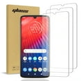 thumbnail image 1 of Moto Z4 Tempered Glass Screen Protector 9 Per Pack, 1 of 6