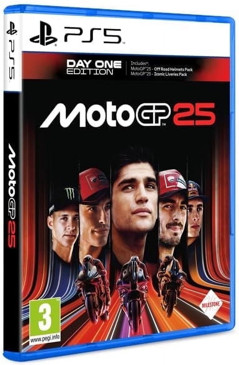 Milestone Store MotoGP 25, PS5 Game, 2025 Season, Realistic Riders