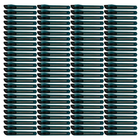 MotoProducts 100 Turquoise Blue Small Retractable Utility Knife Wholesale 5 inch Manual Lock Box Cutter Snap Off Blade