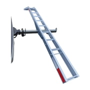 MotoProducts Aluminum Motorcycle Dirt Bike Carrier Trailer Hauler 2" Hitch Rack Ramp
