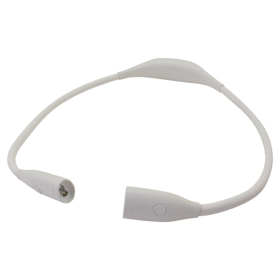 MotoProducts LED Neck Reading Light Bendable 3 Light Intensities Book Light for Reading in Bed Rechargeable Great for Reading Camping Repairing Knitting at Night