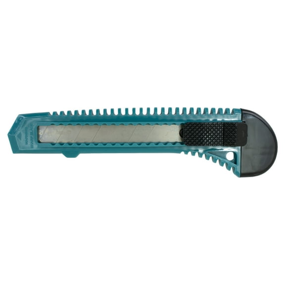 MotoProducts Turquoise Retractable Utility Knife Wholesale 6 inch Manual Lock Box Cutter Snap Off Blade