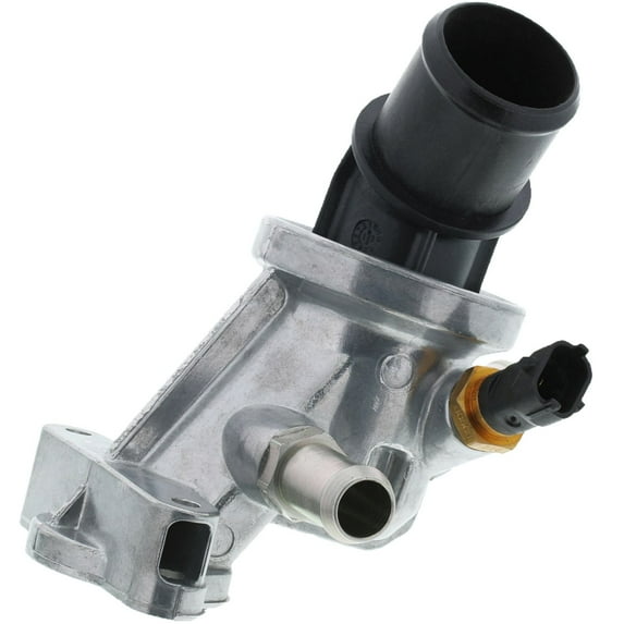 MotoRad 784-176 Engine Coolant Thermostat Housing Assembly Fits select: 2016-2021 CHEVROLET COLORADO, 2016-2021 GMC CANYON