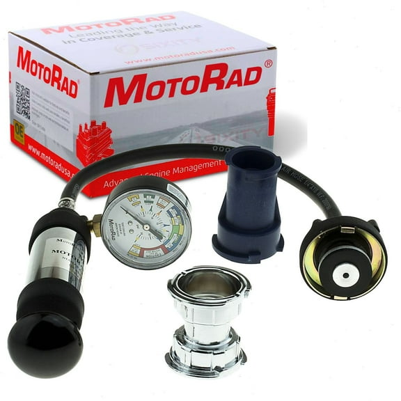 MotoRad Coolant System Pressure Tester compatible with Ford Explorer 1991-2016