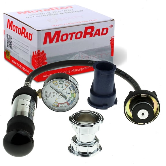 MotoRad Coolant System Pressure Tester compatible with Toyota 4Runner 1984-2015