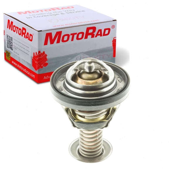 MotoRad Engine Coolant Thermostat compatible with Chevrolet Impala 2006-2011 - patented Fail-Safe (R) thermostat