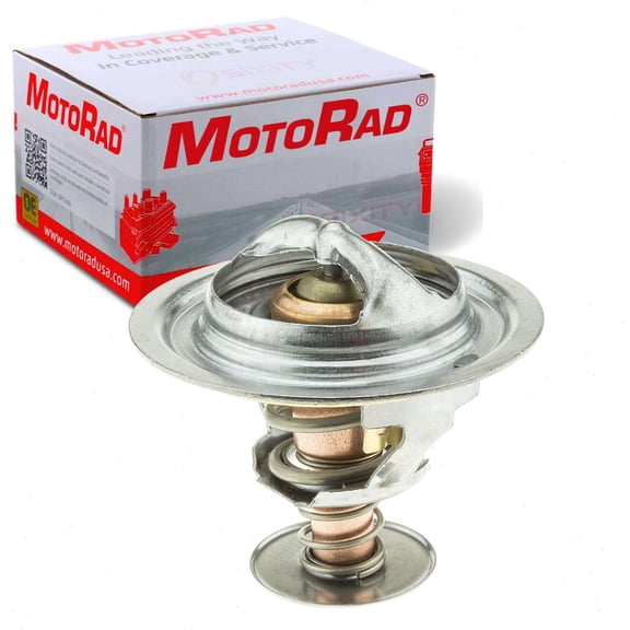 MotoRad Engine Coolant Thermostat compatible with Kia Optima 2001-2010 - Temperature 180F - patented Fail-Safe (R) thermostat
