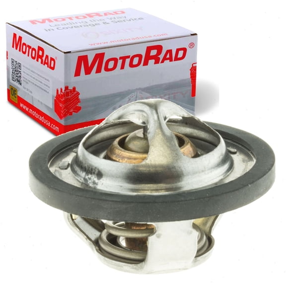 MotoRad Engine Coolant Thermostat compatible with Nissan Altima 2002-2018 - 203F Fail-Safe