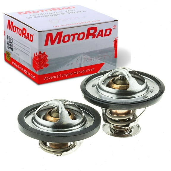 MotoRad Engine Coolant Thermostat compatible with Nissan Altima 2002-2018