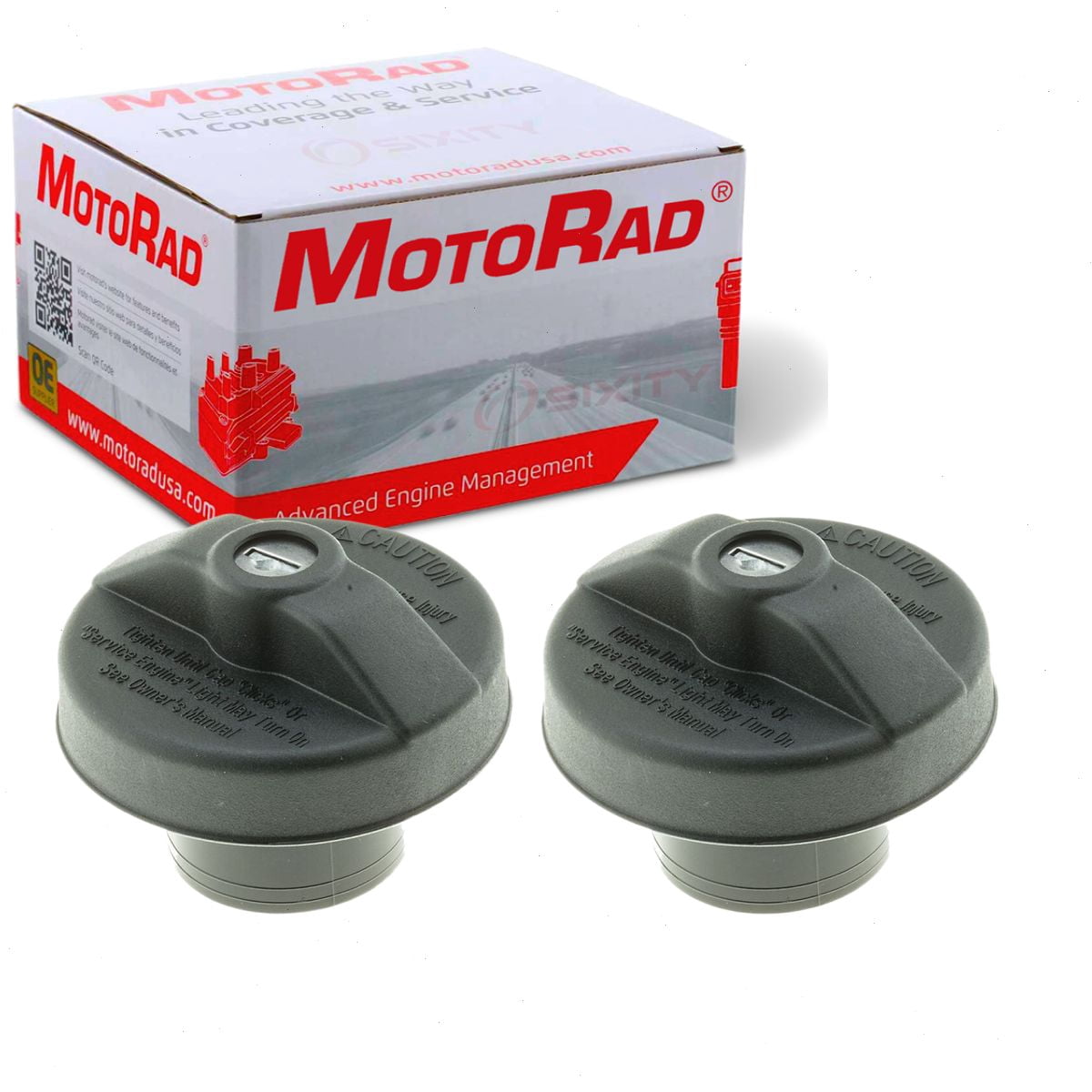 MotoRad Gas Cap compatible with Ford Focus 2004-2011