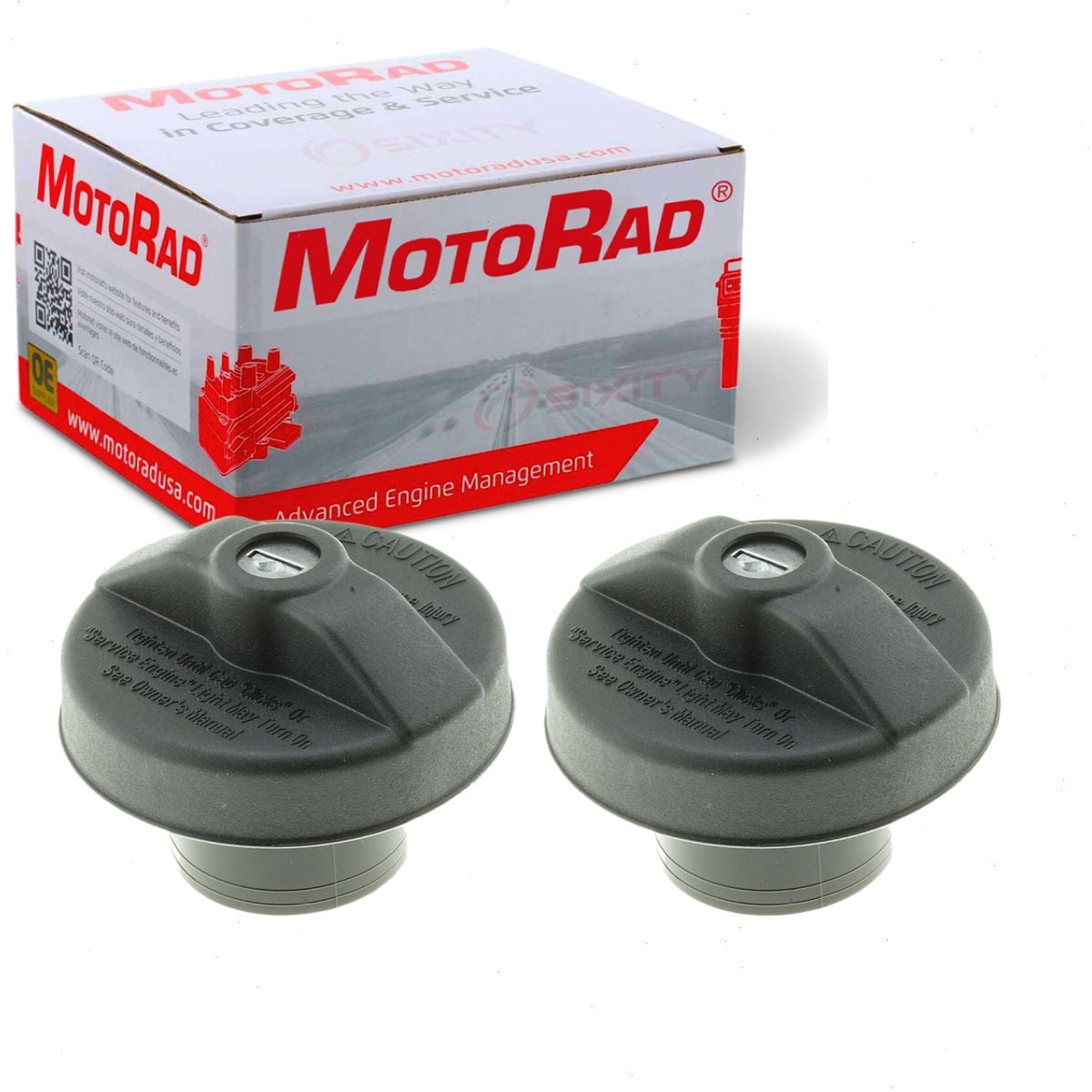 MotoRad Gas Cap compatible with Ford Ranger 2.3L 3.0L 4.0L L4 V6 2004-2011