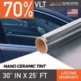 thumbnail image 1 of MotoShield Pro Nano Ceramic Window Tint - 30" in x 25' ft Roll + Lifetime Warranty, 1 of 11