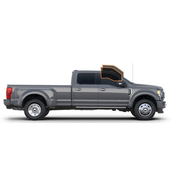 MotoShield Pro Premium Professional 2mil Ceramic Window Tint Film for 2017-2021 Ford F-250 4 Door Crew — (Front Driver/Passenger 25%) + Lifetime Warranty