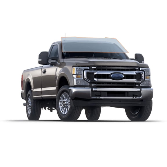 MotoShield Pro Premium Professional 2mil Ceramic Window Tint Film for 2015-2021 Ford F150 Standard Cab (Front Windshield 50%) + Lifetime Warranty