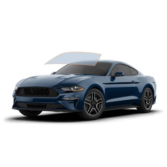 MotoShield Pro Premium Professional 2mil Ceramic Window Tint Film for 2015-2021 Ford Mustang (Front Windshield 70%) + Lifetime Warranty