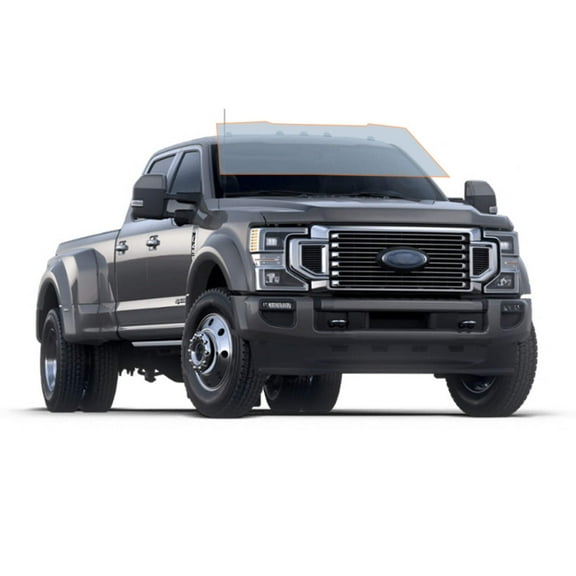MotoShield Pro Premium Professional 2mil Ceramic Window Tint Film for 2017-2021 Ford F-250 4 Door Crew (Front Windshield 50%) + Lifetime Warranty