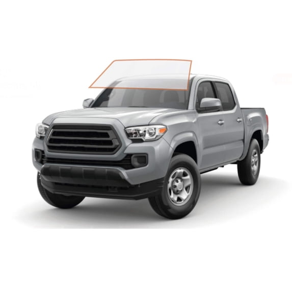 MotoShield Pro Premium Professional 2mil Precut Ceramic Window Tint Film for 2005-2015 Toyota Tacoma Crew Cab — (Front Windshield 70%) + Lifetime Warranty