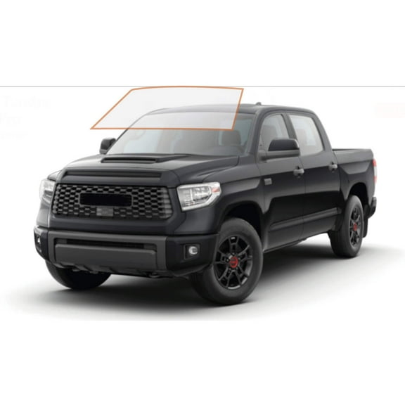 MotoShield Pro Premium Professional 2mil Precut Ceramic Window Tint Film for 2007-2021 Toyota Tundra Crewmax (Front Windshield 50%) + Lifetime Warranty