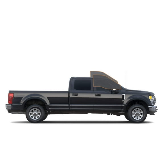 MotoShield Pro Premium Professional 2mil Precut Ceramic Window Tint Film for 2013-2016 Ford F-250 4 Door Crew (Front Driver/Passenger 35%) + Lifetime Warranty