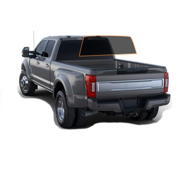 MotoShield Pro Premium Professional 2mil Precut Ceramic Window Tint Film for 2013-2016 Ford F-250 4 Door Crew — (Rear Windshield 15%) + Lifetime Warranty