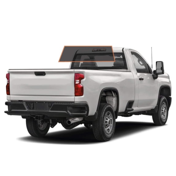 MotoShield Pro Premium Professional 2mil Precut Ceramic Window Tint Film for 2014-2019 Chevrolet Silverado 2500 Standard Cab — (Rear Windshield 15%) + Lifetime Warranty