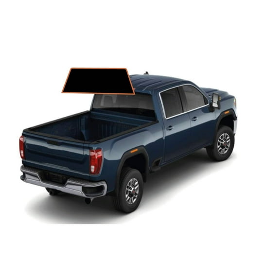 MotoShield Pro Premium Professional 2mil Precut Ceramic Window Tint Film for 2015-2019 GMC Sierra 2500 Crew Cab  (Rear Windshield 15%) + Lifetime Warranty