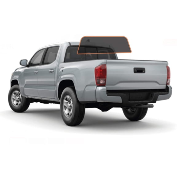 MotoShield Pro Premium Professional 2mil Precut Ceramic Window Tint Film for 2016-2021 Toyata Tacoma Crew Cab    (Rear Windshield 15%) + Lifetime Warranty