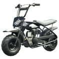 thumbnail image 1 of MotoTec 105 cc 3.5 hp Gas Powered Mini Bike Max Speed 23 mph Weight 110 lb, Gray, 1 of 4