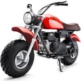 thumbnail image 1 of MotoTec 200cc 6.5HP Trailcross Gas Powered Mini Bike Red, 1 of 15