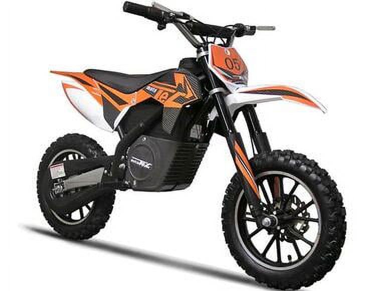 MotoTec 24V Kids Electric Dirt Bike Orange - image 1 of 8