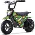 thumbnail image 1 of MotoTec 24v 250w (HP120E) Electric Powered Mini Bike Green, 1 of 6