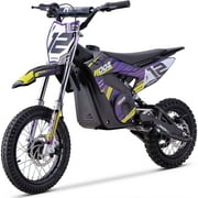 MotoTec 36 v 1000 w HP112E الكهربائية الترابية الدراجة الأرجواني