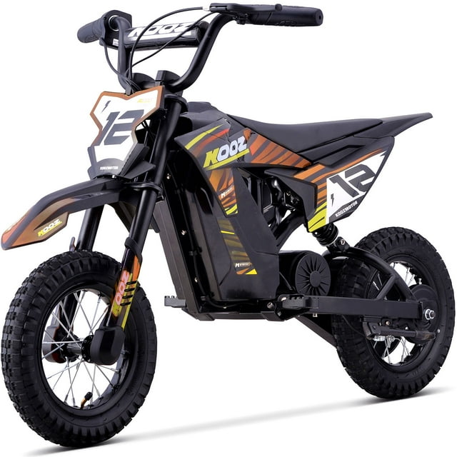 MotoTec 36v 300w (HP122E) Electric Dirt Bike Orange - Walmart.com